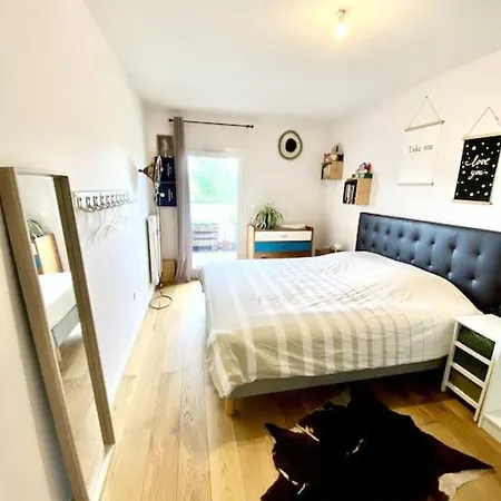 Appartement Cosy - Balcon - Parking Gratuit - 10Min Centre Ville Cenon Extérieur photo