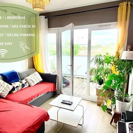 Appartement Cosy - Balcon - Parking Gratuit - 10Min Centre Ville Cenon Extérieur photo